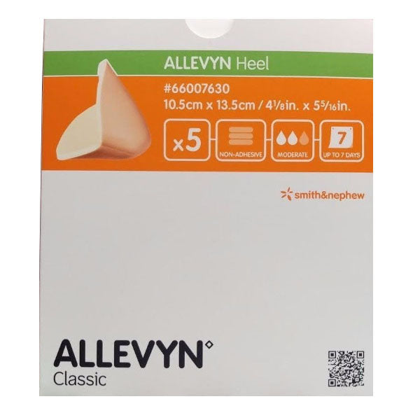 Smith & Nephew Allevyn® Heel Foam Dressing Box/5 Each 66007630