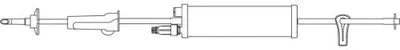 B. Braun Gravity Add-on Burette Set with 1 ULTRASITE® Injection site Priming Volume: 3.0 mL Length: 20 in. (51.0 cm), 20 each/case, 375111 / BB375111