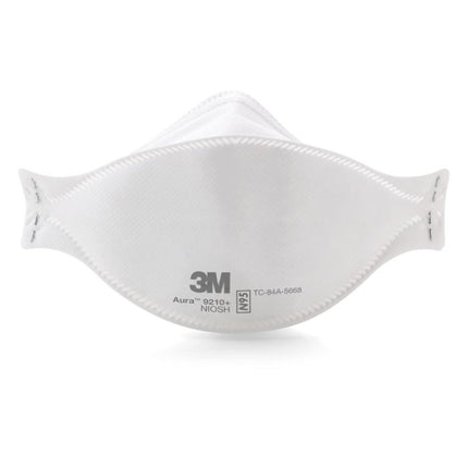 3M Aura N95 Particulate Respirator 9205+, Fold Flat, Regular Size, 400/CS, 9205 - PLUS - BULK / 9205+BULK - A Medi Supplies