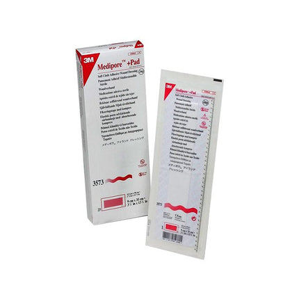 3M™ Medipore™ Soft Cloth Surgical Tape, 10cm x 35cm, Sterile 3573 - E - A Medi Supplies