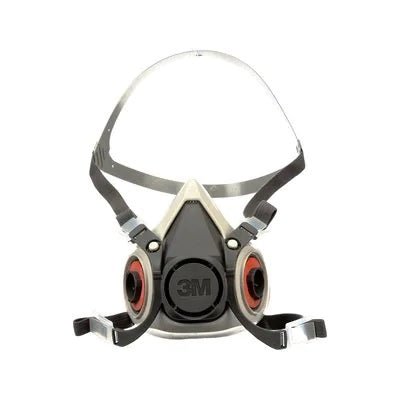 3M Respirator, 6000 Series, Half Facepiece 1 each/box, 24 box/case 6100 - A Medi Supplies