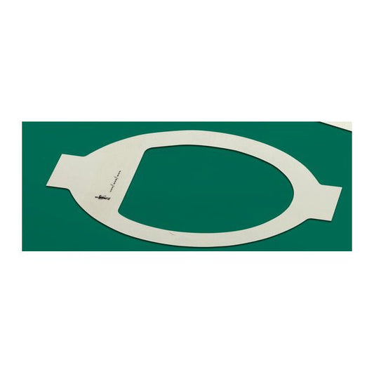 3M (Solventum) Tegaderm Transparent Film Dressing With Border, With Label, Oval, 10cm X 11.5cm 50 Each/box, 1630 - A Medi Supplies