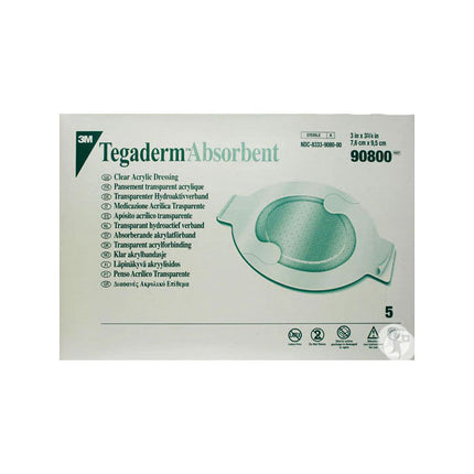 3M (Solventum) Tegaderm™ Acrylic Dressing, Clear 5 each/box, 4 box/case 90805