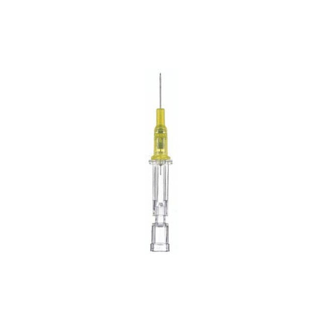 B. Braun Introcan Safety® IV Catheter, Straight, Thin wall Needle, Polyurethane, L0.55" OD 24GA, 26mL/min, 14 mm, 50 each/box, 4251611-02