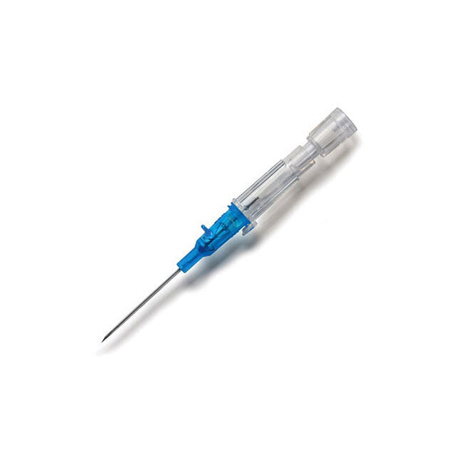 B. Braun Introcan Safety® IV Catheter, Straight, Polyurethane, L1" OD 22GA, 35mL/min, 50 each/box, 4251628-02