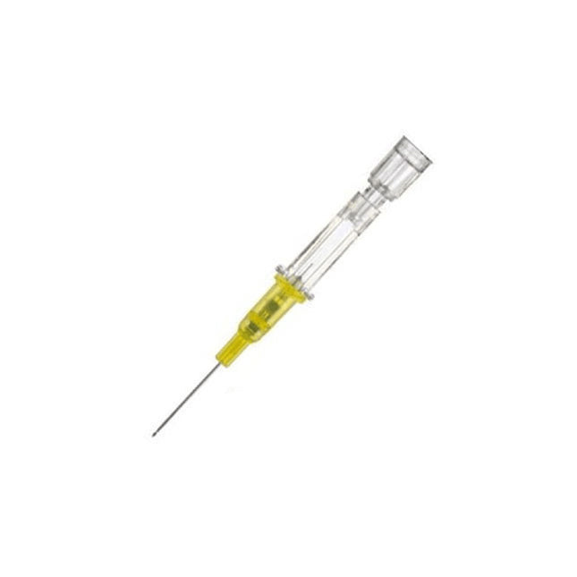 B. Braun Introcan Safety Iv Catheter, Straight, Teflon 24GA x 0.75", 50 each/box, 4 box/case 4252500-02 / 425250002