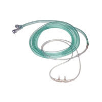 SunMED Divided Cannula, Adult, with 7' Oxygen/Co2 Line 25 each/case 4707-7-7-25