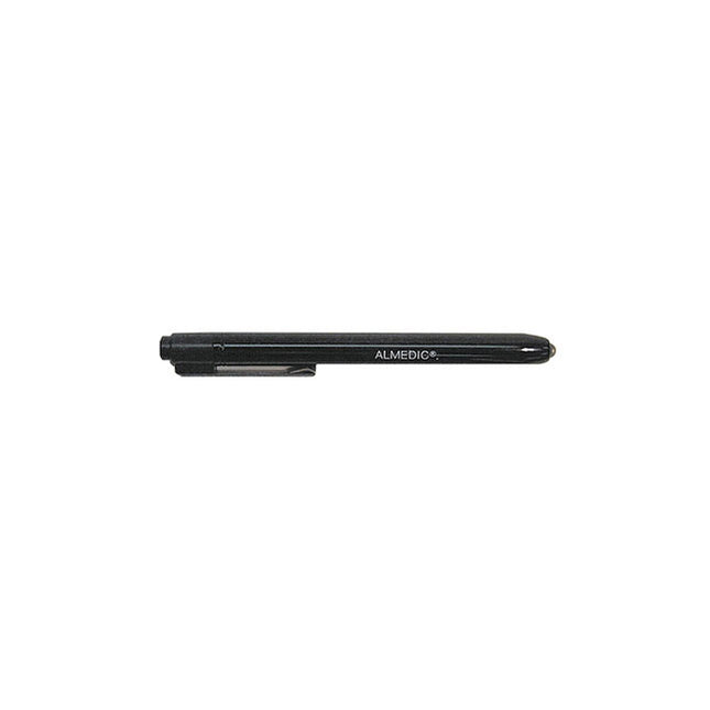Almedic Penlight, without Battery, Black, Reusable, 1 each, 52-3010