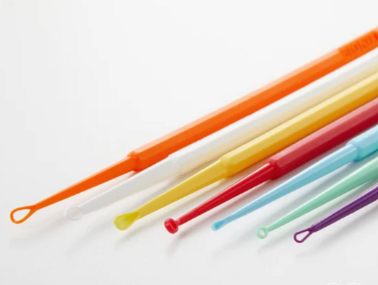 Bionix Safe Ear Curette Variety Kit 75 each/box (10/each style & 15/white) 5777.