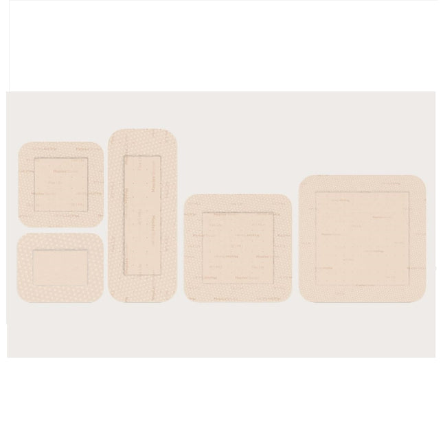 Molnlycke Mepilex® Border Flex Lite All-in-one Foam Dressing, 4CM X 5CM, 10 each/box, 581011