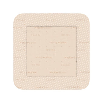 compare product Mepilex Border Flex Lite Adherent Foam Dressing 10cm X 10cm, 581300, 5 each/box