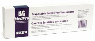 AMG MEDICAL Tourniquet Non-latex 1 X 18in Disp Blue Flat Bx/250 118-784