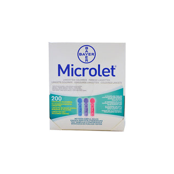 compare product Bayer MICROLET® Lancet, 200 each/box, 6550RC