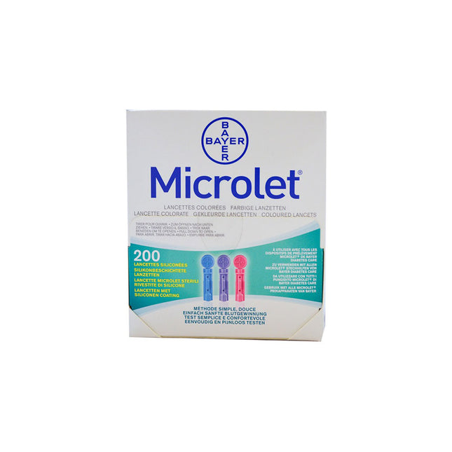 Bayer MICROLET® Lancet, 200 each/box, 6550RC