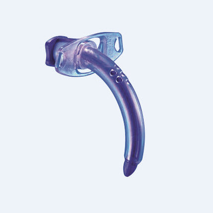 Smiths Medical BLU Uncuffed Tracheostomy Tube, Fenestrated with Disconnection Wedge 1 each/case  101/818/100