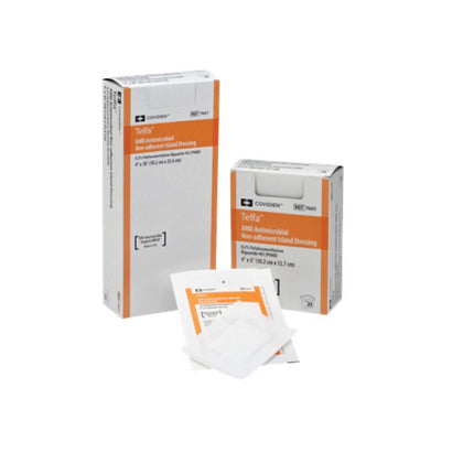 Telfa™ AMD Non-Adherent Island Dressing, Antimicrobial, Sterile 25 each/tray