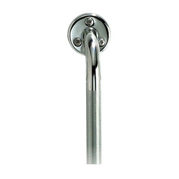 Drive Medical Aquasense Knurled Chrome Grab Bar, 18", 1 Each, 785-104