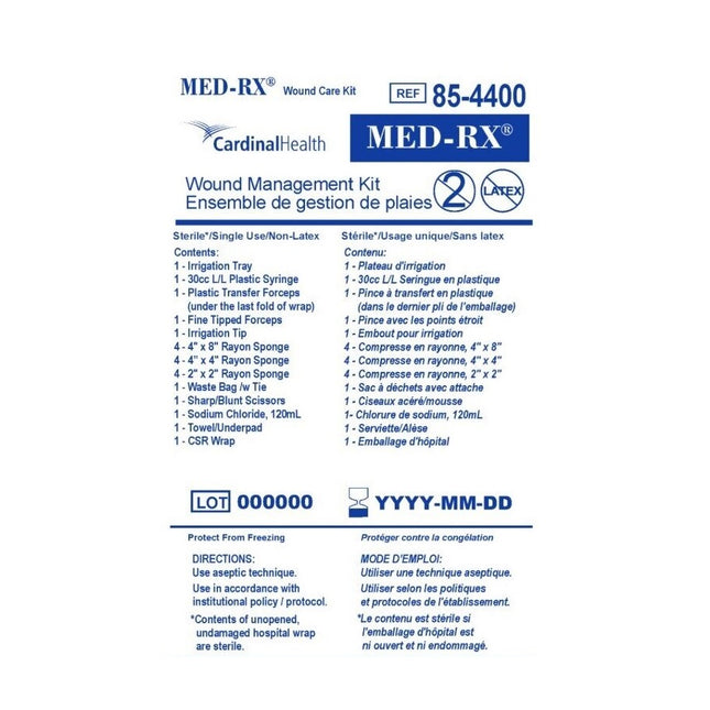 CHS Med-Rx® Wound Management Kit 18 tray/case 85-4400
