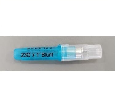 Cardinal Health Monoject™ Blunt Cannula, Rigid Pack, 23 G x 1" 25 each/box, 4 box/case 8881202397