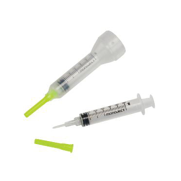 Cardinal Health Monoject™ Safety I.V. Blunt Tip Access Cannula 3mL 15GA, 1/2" 100 each/box, 10 box/case 8881541034