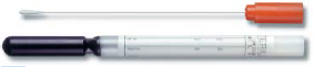 Swab Transport Amies Gel W/charcoal Reg Alum Wire Orange Cap Pk/50 116c.use-x