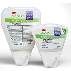 3M™ Avagard Surgical Hand Antiseptic with Moisturizers, Dispenser Bottle, 500 mL, 1 Each, 9200C