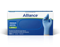 Medline Alliance™ Powder-Free Nitrile Exam Glove, Blue, 1000/Case