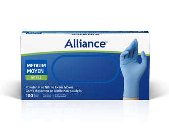 compare product Medline Alliance™ Powder-Free Nitrile Exam Glove, Blue, 1000/Case