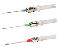 Smiths Medical CATHLON® Intravenous Catheter Striped, L1-3/4" OD 15GA, Green Hub 50 each/box 446420