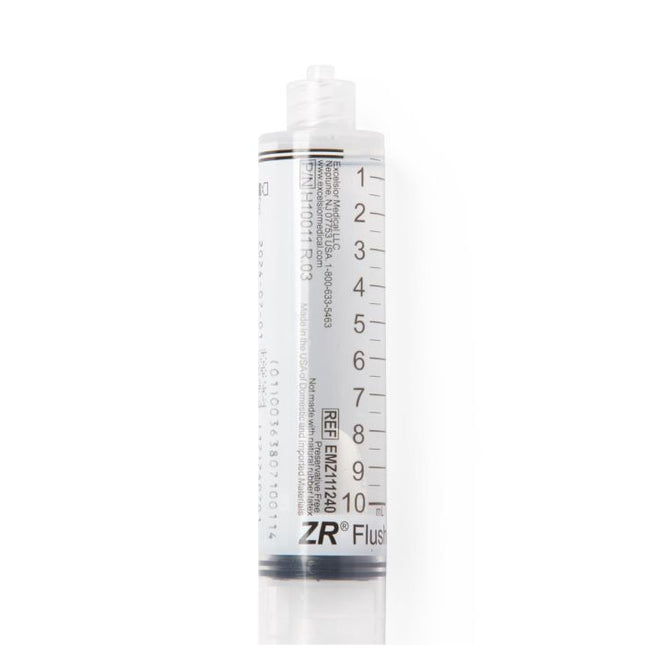 Medline Pre-Filled Saline IV 10 mL Flush Syringe, 10 mL, Sterile, 30/Box, EMZ111240