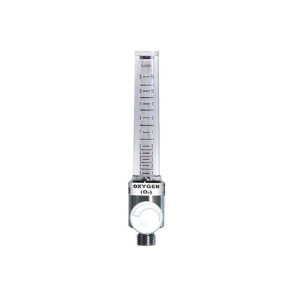 Ohio Medical Oxygen Flowmeter, Thorpe Style, Adult, 15LPM, FM-15IO-F2