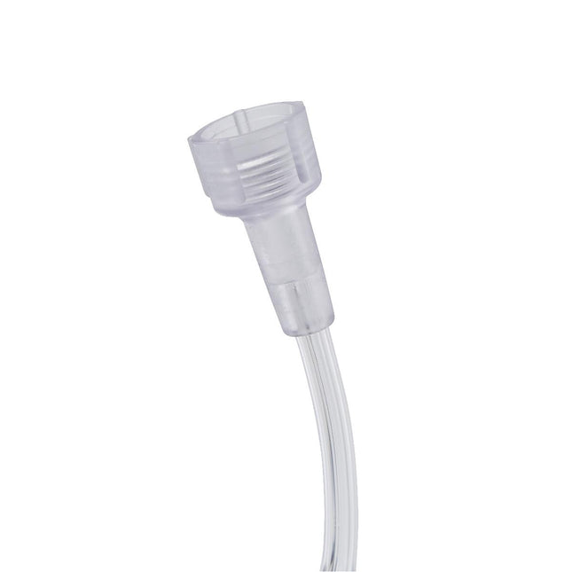 Medline SuperSoft Oxygen Cannula with Universal Connector and Soft Curved Tips, Child, Tubing: 7' (2.1 m), 50/CS, HCSU4518S