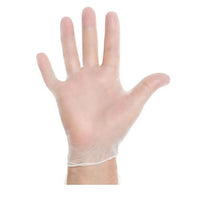 O&M Halyard Canada ULC Exam Glove, Synthetic Vinyl, Clear, 100 each/box, 10 box/case