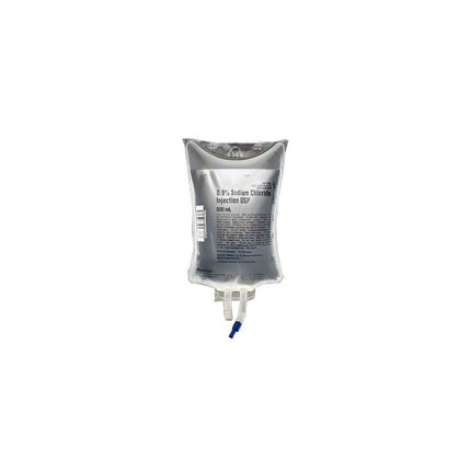 Baxter 0.9% Sodium Chloride Injection Solution 500mL, 24 each/case, JB1323