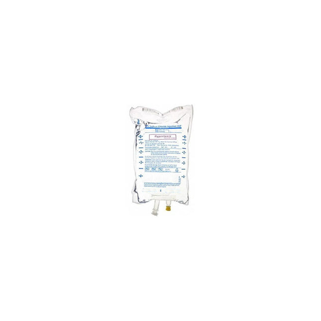 Baxter 3% Sodium Chloride Injection Solution, 250mL, 30 each/case JB1352