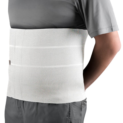 Airway OTC Maximum Heavy Duty Four Panel Abdominal Binder 12" White, 3X-Large (49"-52"), 1 Each, 2510WH-3L