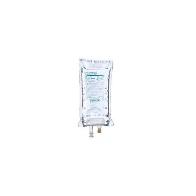 B. Braun 5% Dextrose Injection USP, Adult/Pediatric, 500mL, 24 each/case, L5101 / BBL5101