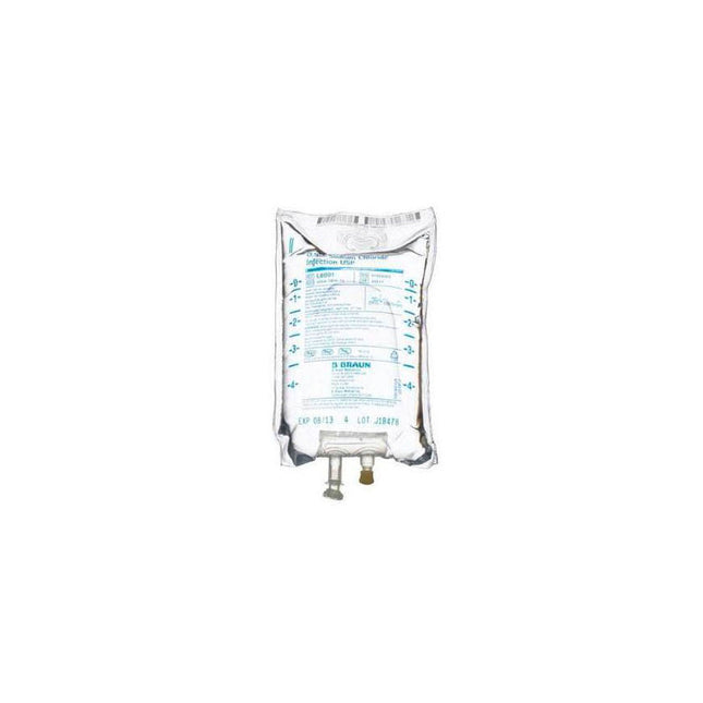 B. Braun 0.9% Sodium Chloride Injection USP, Adult/Pediatric, 250mL 24 each/case L8002