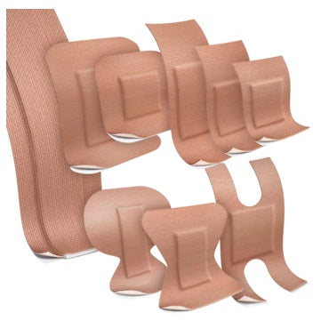 Leukoplast® Strong, Adhesive Dressing 4.5 cm x 5 cm Case of 4850 Dressings 7646002