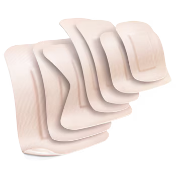 Leukoplast® Barrier, Adhesive Dressing  3.8cm x 3.8cm 100 each/box , 7645202