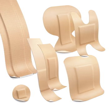Leukoplast® Elastic Adhesive Dressing 7/8" 100 each/box Round 7645616