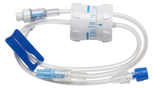 BD Extension Set with Flow Controller and Slide Clamp 50 each/case MFS106