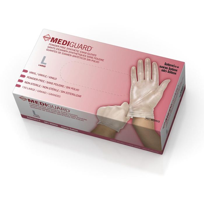 Medline Mediguard® Powder-Free Vinyl Exam Glove, Beige