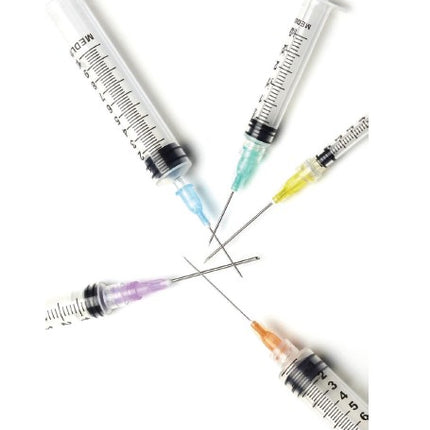 Medline Standard Hypodermic Needle, 16 G x 1-1/2" (3.81 cm), 100 each/box, SYR100167