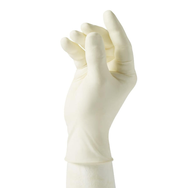 Medline CURAD® Powder-Free Latex Exam Glove, Beige