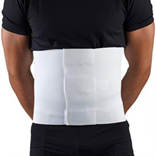 Airway OTC Minimum Multiple Use 10" Elastic Abdominal Binder Large (37-40in) White, 1 Each, 2518-L