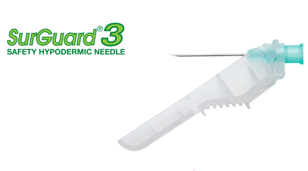 Terumo SurGuard®3 Safety Needles 100 each/box, 8 box/case SG3-1825