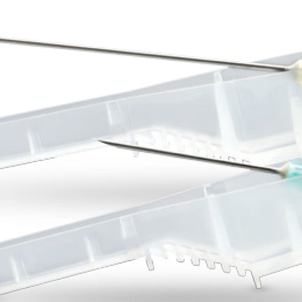 Terumo Safety Hypodermic Needle SurGuard3™ 1 Inch Length 21 Gauge Regular Wall Hinged Safety Needle 100 each/box, 8 box/case  SG3-2125