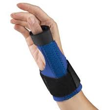Airway Neoprene Wrist/thumb Splint, Black, Large, 1 Each, 0305-L
