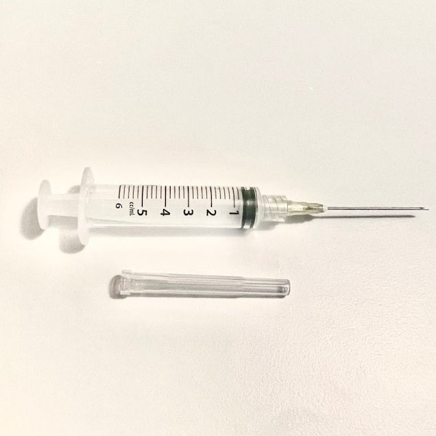TERUMO® 5cc Syringes with Needle, 20G X1.5" 100 each/box, SS-05L2038 / SS05L2038